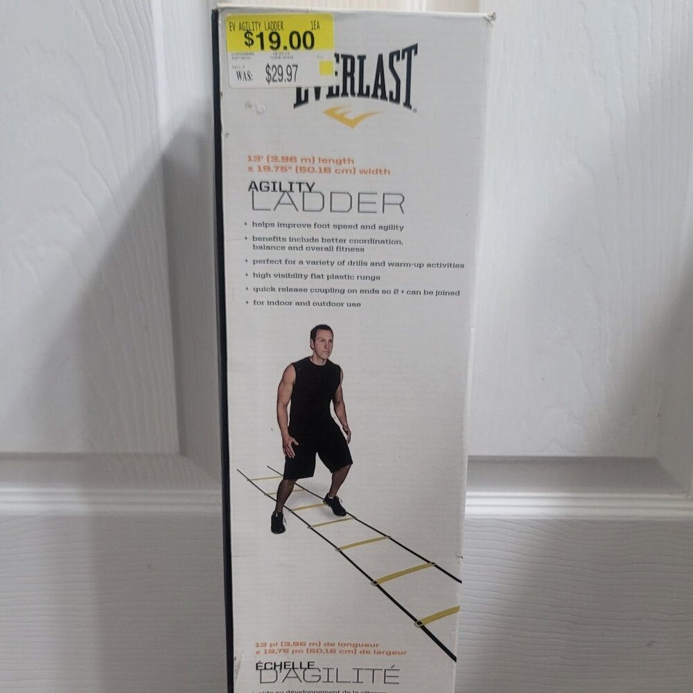 #492 NWT Everlast Athletic Excersize Agility Ladder Health